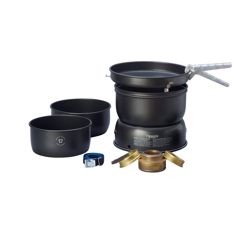 TRANGIA 35-5 Ultralight All Black Camping Cook Set